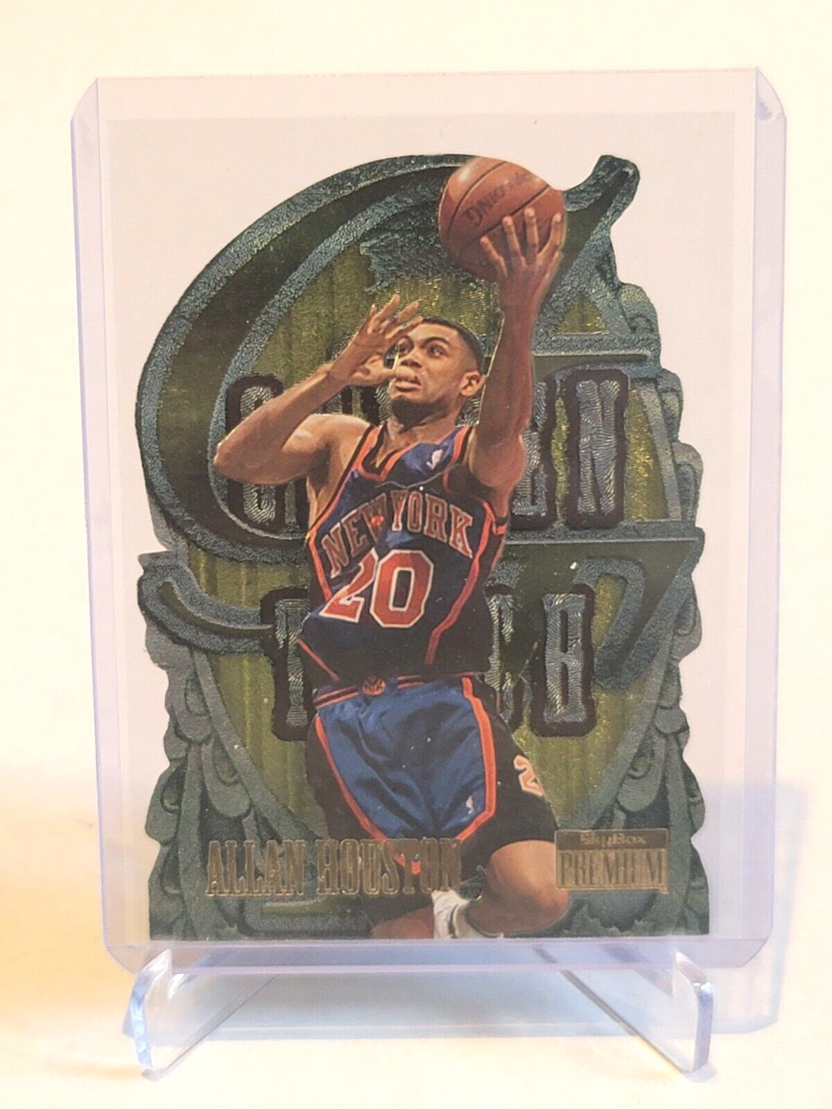 1996-97 Skybox Premium Golden Touch Allan Houston #3