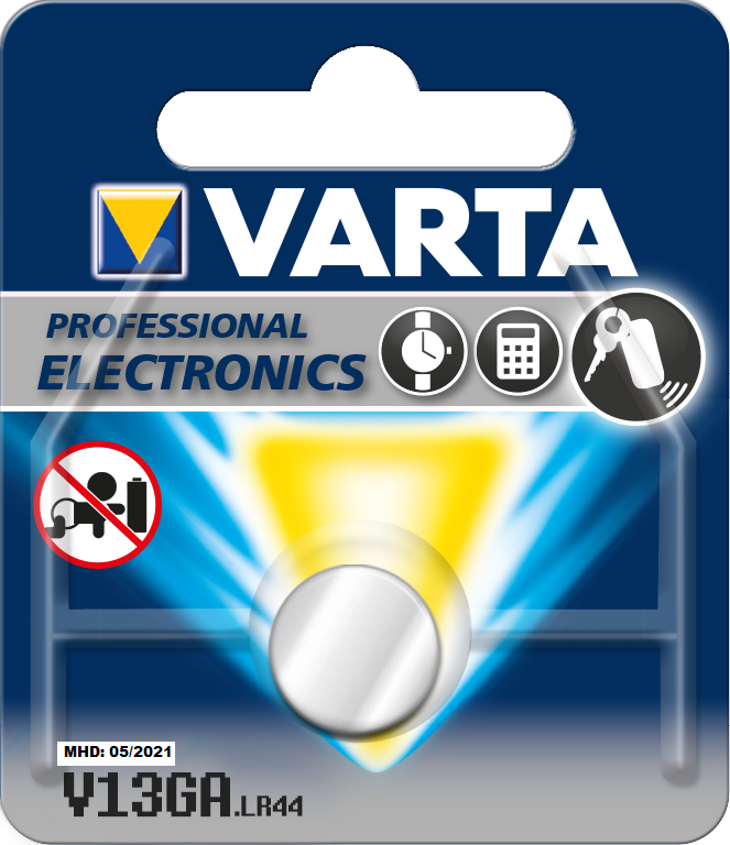 Knopfzelle Bulk Oder Blister Varta Batterie V13Ga 13Ga Ag13 Lr44  1-50Stück