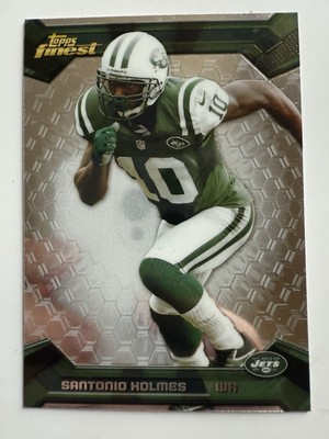 2013 Finest 69 Santonio Holmes New York Jets Football Karte