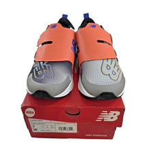 New Balance FuelCore Reveal v3 BOA Big Kids 7 Wide Gray Orange Sneakers Adaptive