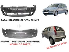 KIT PARAURTI ANTERIORE E POSTERIORE C/PRIMER PER FIAT PUNTO III DAL 2003 IN POI