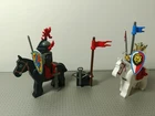 Lego Castle Black Knights 6008 Royal Knight 6009 Black Knight