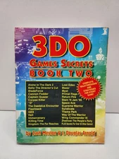 3DO Games Secrets Book Two 2 Secrets, Hints & Tips Strategy Guide & Walkthrough