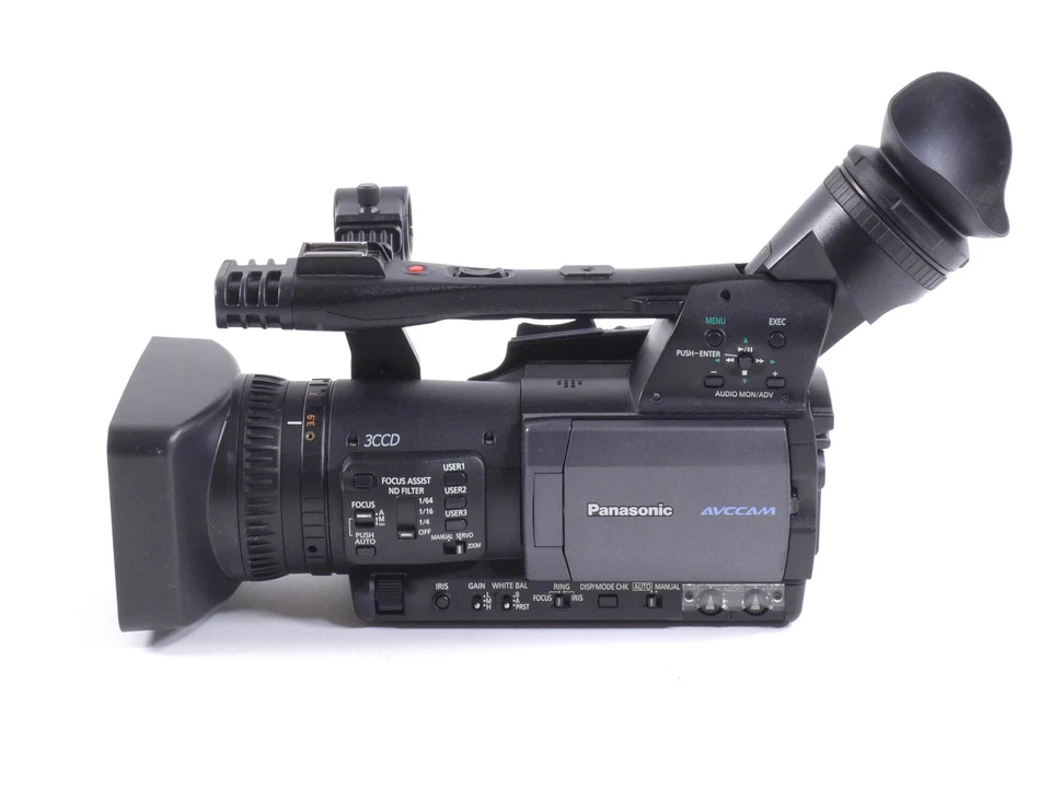 Panasonic AG-HMC150P ACCAM 3CCD Professional Video Camera HD SDHC Camcorder - Image 4 of 4