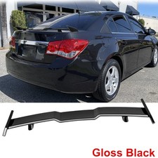 57" For Chevy Cruze LS Car Rear Trunk Spoiler TRD Style Wing Lip-Gloss Black