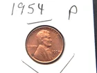 1954 (P) Lincoln Penny