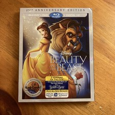 Beauty and the Beast: 25th Anniversary Edition Blu-ray  DVD NEW Sealed