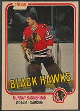 1981 O-PEE-CHEE #68 MURRAY BANNERMAN ROOKIE CARD. rookie card picture