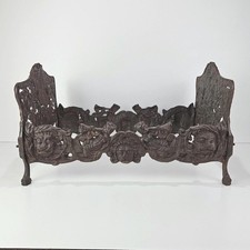 Vintage Victorian Style Cast Iron Reproduction Doll / Pet Bed Frame Made In Mex.