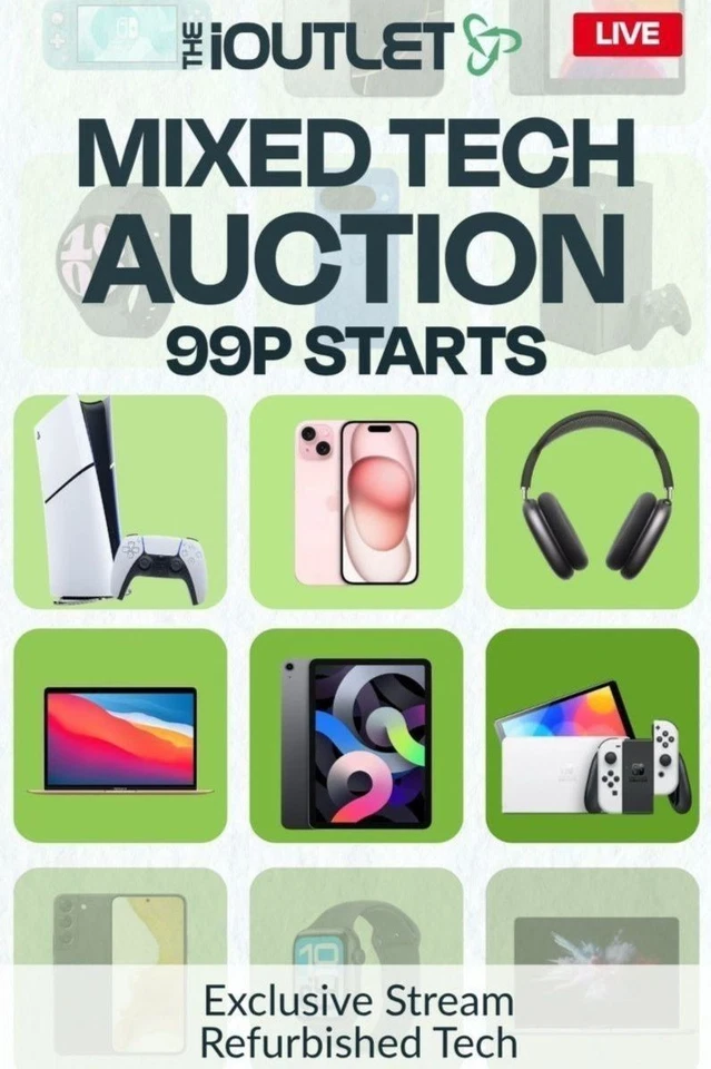 eBay LIVE Worth-It Wednesdays📱🖥️Clearance | 60-Second Flash Auction Deals