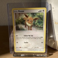 Pokémon Eevee SM-Cosmic Eclipse 167/236 Common Regular Basic Colorless 60 HP TCG