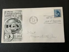 Canada 1958 #376 5c International Geophysical Year - 3 FDCs