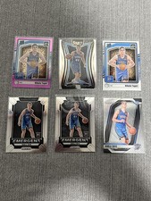 2024-25 Panini Prizm + Optic Nikola Topic Rookie lot of 6 (OKC)