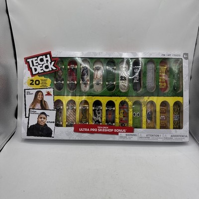 Tech Deck Ultra Pro SK8Shop Bonus Set Skateboards Plan B Toy Machine