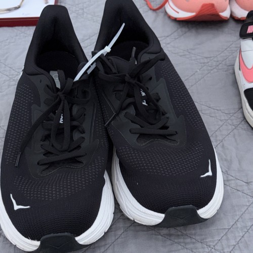 Hoka One One Arahi 7 Men's Black Mesh Running Sneakers US 13 EU 48 Lightweight