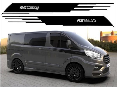 FORD TRANSIT CUSTOM RS EDITION 170 DECAL SPORT DECAL VINYL STICKERS VAN GRAPHICS