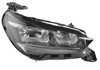 VAN Wezel 3805962 Doppelscheinwerfer Re. Opel Corsa F Baujahr: 07/2019 FüR Opel-image