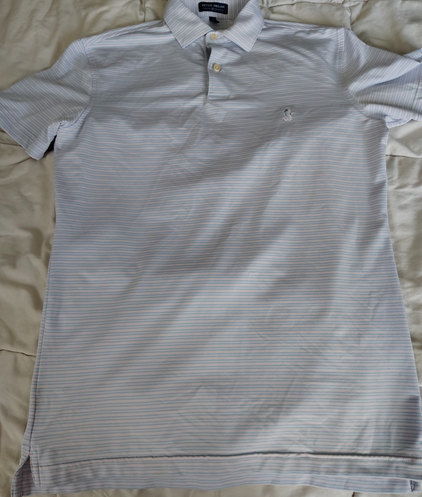 Peter Millar Crown Crafted Extra Small Light Pink… - image 3