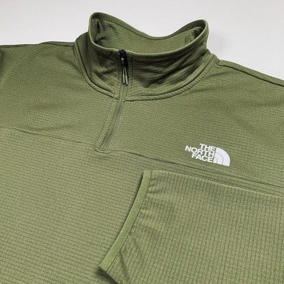 The North Face Cedar Trail Grid Fleece Mens XL 1/4 Zip Pullover Jacket NF0A8AZE