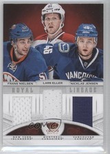 2013-14 Panini Crown Royale Royal Lineage Materials Frans Nielsen Lars Eller 0c3