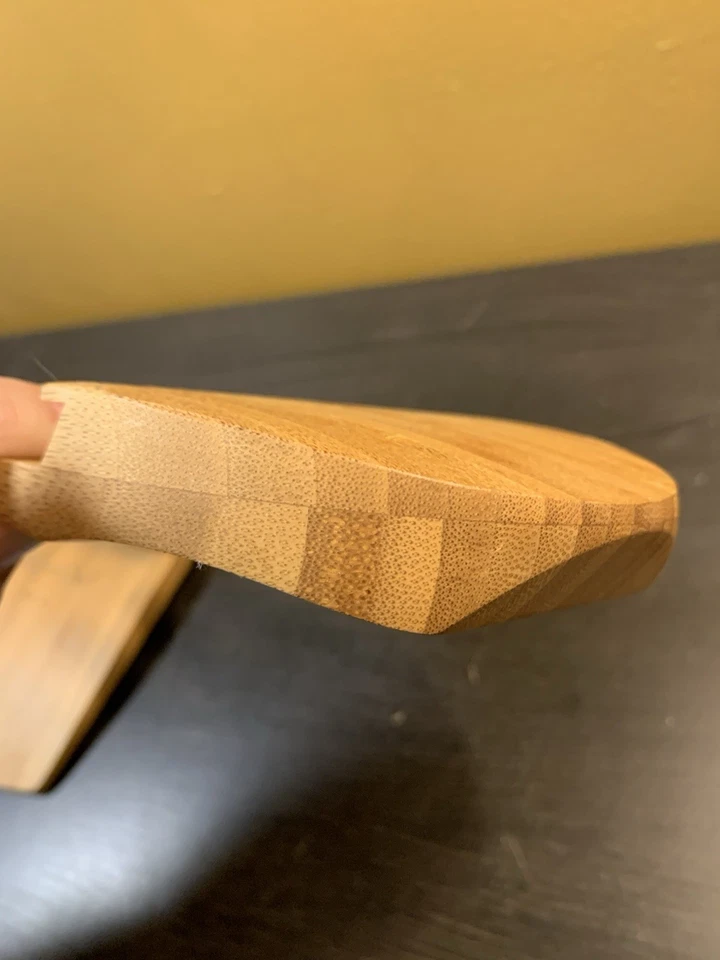 Salad Tongs Serving Claws Pampered Chef Tossing Bamboo Wood - Image 4 of 4