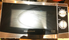 Morphy Richards 20L 800W Solo Standard Microwave Defrost Option 5 Power - Silver