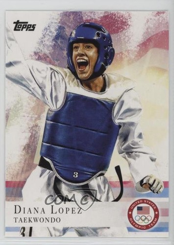 2012 Topps US Olympic Team and Olympic Hopefuls Diana Lopez #6 00jz - Picture 1 of 3
