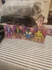 "Nuevo Juego Sellado de 4 Juguete Snobs TMNT 3"" Esmalte Prendedores Tortuga Juguete Monstruos Leo Momia"
