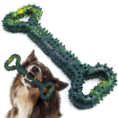 Dog Toys for Aggressive Chewers Large Dog Toys with Convex Design Natural Rub...