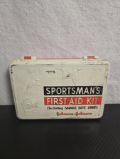 Rare Vintage Sportsman s  First Aid Kit Compl...
