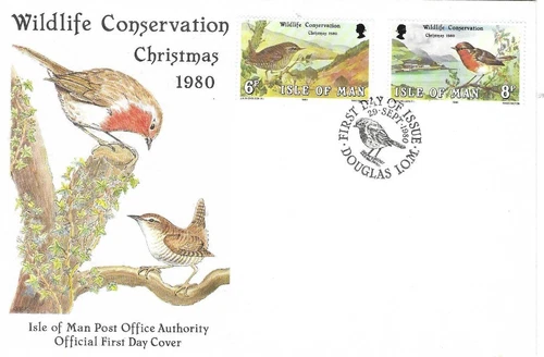Isle of Man Comm/FDC -  Christmas 1980 - 1980 (IOM229)