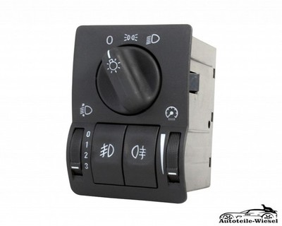 Lichtschalter Hauptschalter für Opel Astra G CC Limo Caravan Classic 98-09
