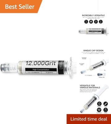 12,000 Grit Diamond Polishing Compound - 30% Concentration for Superior Shine