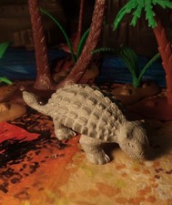 Marx 1955-1960s Type II Ankylosaurus Dinosaur, Gray