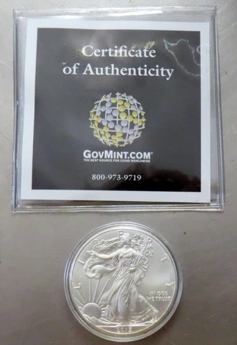 1 oz American Silver Eagle / 2015  /BU / Walking Liberty design  #3