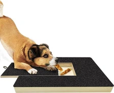 Dog Paw Nail Scratch Pad - Pet Nail File Board Trimming Scratcher Trimmer Box