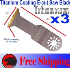 Ti E-cut Oscillating Multi Tool Saw Blade Dremel MM20 Craftsman Chicago Ridgid
