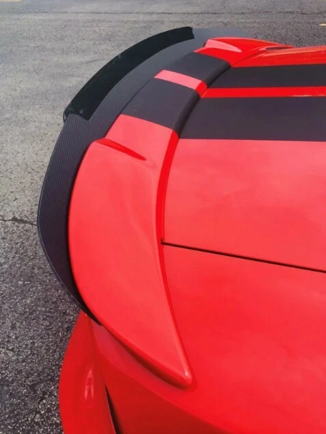 Alerón de mimbre PSDesigns para Dodge Charger 2 piezas SRT SCAT Hellcat 15-23 Foto 3 de 4