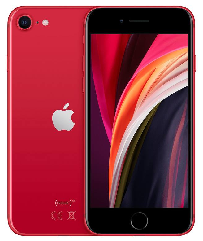 APPLE IPHONE SE (2020) Red Rosso 64GB Condizione Buono -Ricondizionato