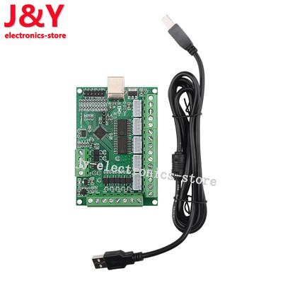 CNC USB MACH3 100Khz Breakout Board 5 Axis Interface Driver Motion Control C2U6