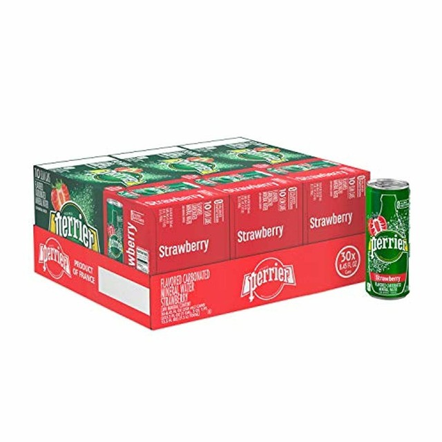 Perrier Strawberry Flavored Carbonated Mineral Water, 8.45 Fl Oz (30 Pack) Slim eBay Perrier Strawberry Flavored Carbonated Mineral Water, 8.45 Fl Oz (30 Pack) Slim eBay