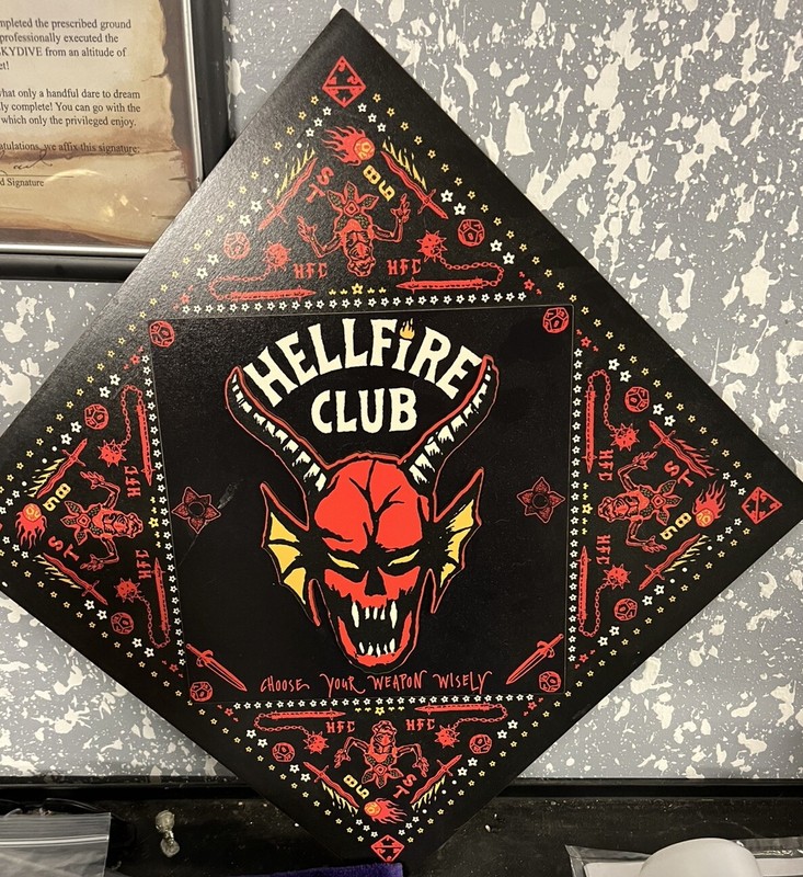 Stranger Things Sign And Bag