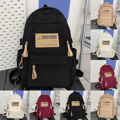 Large Capacity Backpack School Bag Rucksack for Girls Boys Waterproof Back D4T6