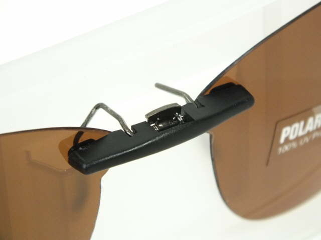Custom-Made Polarized CLIP-ON Sunglasses To Fit Ray-Ban RB7017