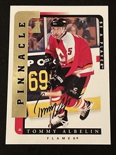 1996-97 Be a Player TOMMY ALBELIN Autograph #161