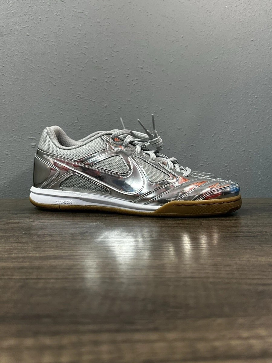 Nike Gato LV8 Chrome Gum Indoor Soccer Sneakers Retro IB3566-001