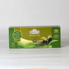Ahmad Tea London  #Green  Tea  #25 Tea Bags # Ceylon Tea #foil-wrapped