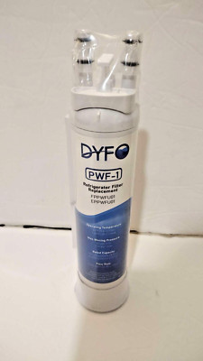 New DYF PWF-1 Refrigerator Replacement Filter Sealed Pack , Eppwfu01, Fppwfu01