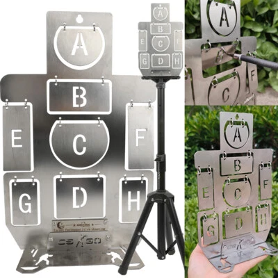 SURWOLF Bogenschießen Metallziel Luftgewehr Airsoft Bomber Pistole Praxis Schießen Spiel