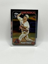 Justin Martinez 2024 Topps Chrome Refractor Rookie Arizona Diamondbacks #159